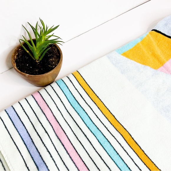 VINTAGE 90s Ocean Pacific Graphic Towel - Picture 6 of 12